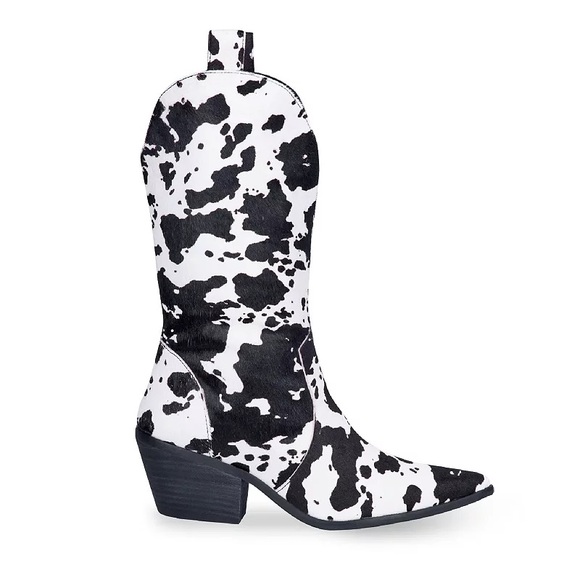 NWT cowhide/cow print Dingo boots - Picture 3 of 4